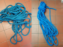 How to clean your ropes from cragging outside